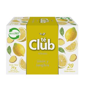 Infusión Cub Limón Jengibre 20 g