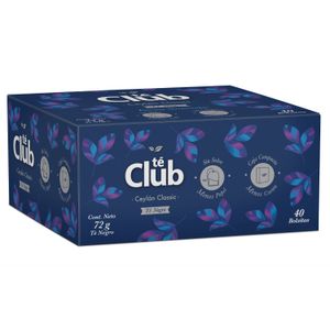 Té Club Classic Sustentable 40 BLS 72 g