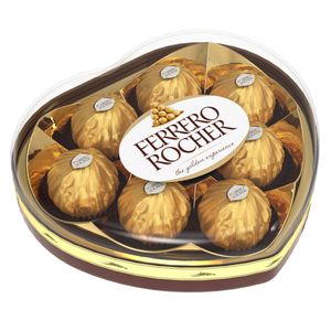 Set Corazón 8 Bombones Ferrero Rocher 100 g