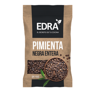 Pimienta Negra Entera Edra 15 g