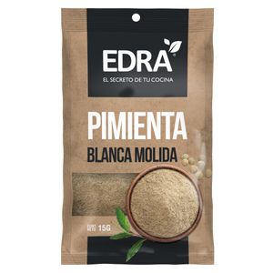 Pimienta Blanca Molida Edra 15 g