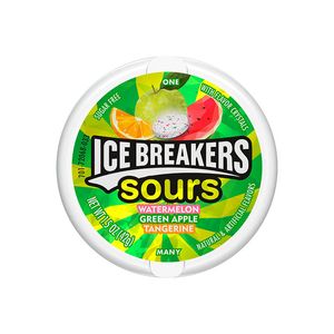 Pastillas Fruta Ácida Sin Azúcar Ice Breaker 40 g