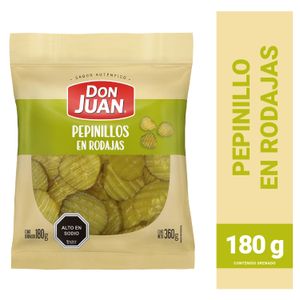 Pepinillos en Rodajas Don Juan 180 g