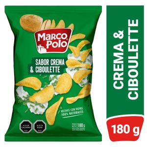 Papas Fritas Marco Polo Crema Ciboulette 180 g