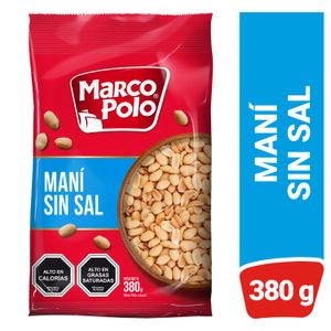 Maní Sin Sal Marco Polo 380 g