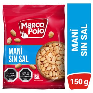 Maní Sin Sal Marco Polo 150 g