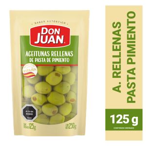 Aceitunas Verde Relleno Pimentón Don Juan 250 g