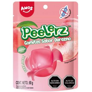 Gomitas Peelerz Durazno Amos 79,861 g