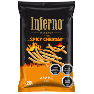 Ramitas Queso Inferno 250 g