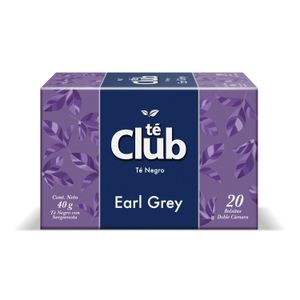 Té Club Earl Grey 20bls 40 g