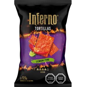 Tortilla Lemon Fire Inferno 120 g